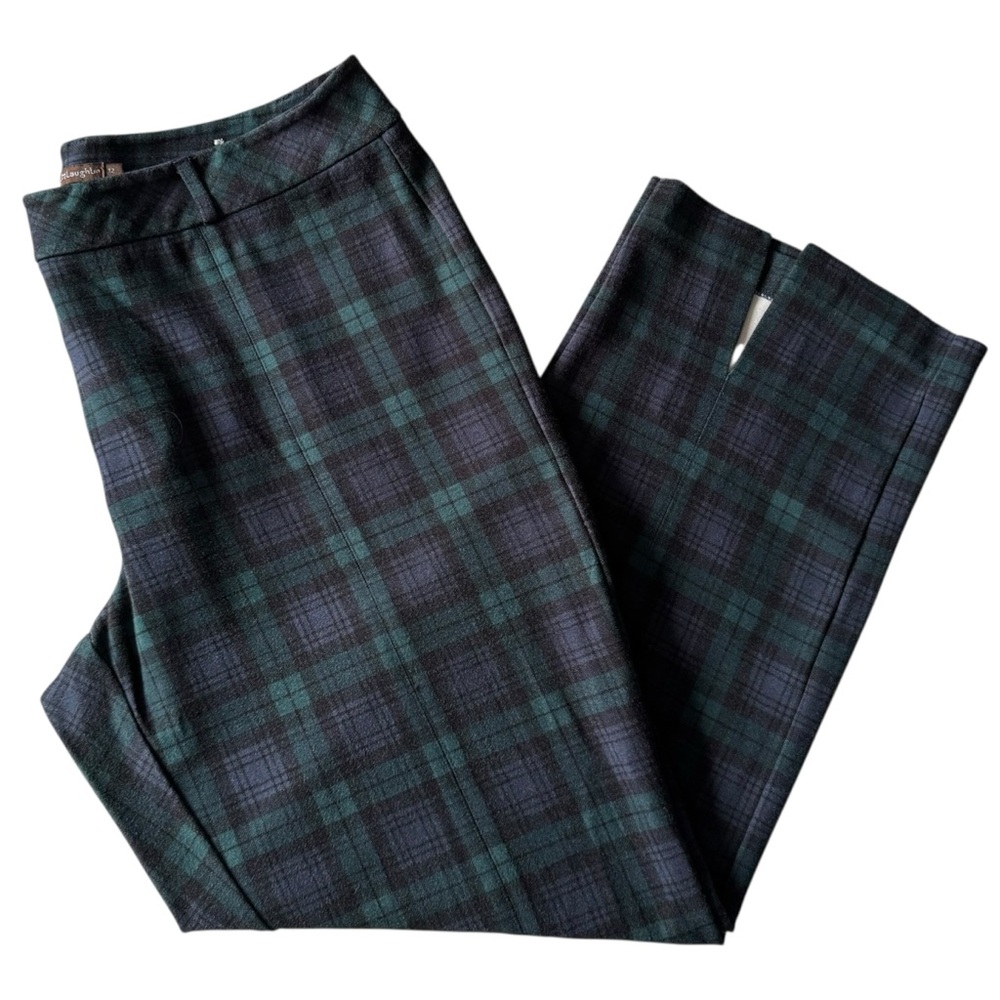J. McLaughlin Deanne Tarrytown Plaid Straight Leg Pants | 12 - Picture 4 of 11